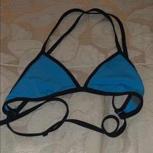 Triangle bathing suit top